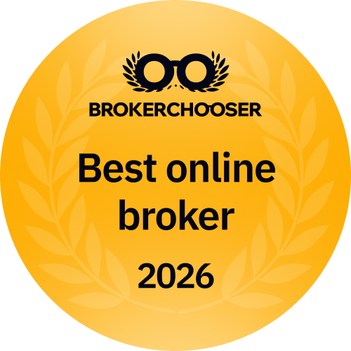Premio BrokerChooser 2026: Mejor bróker en línea