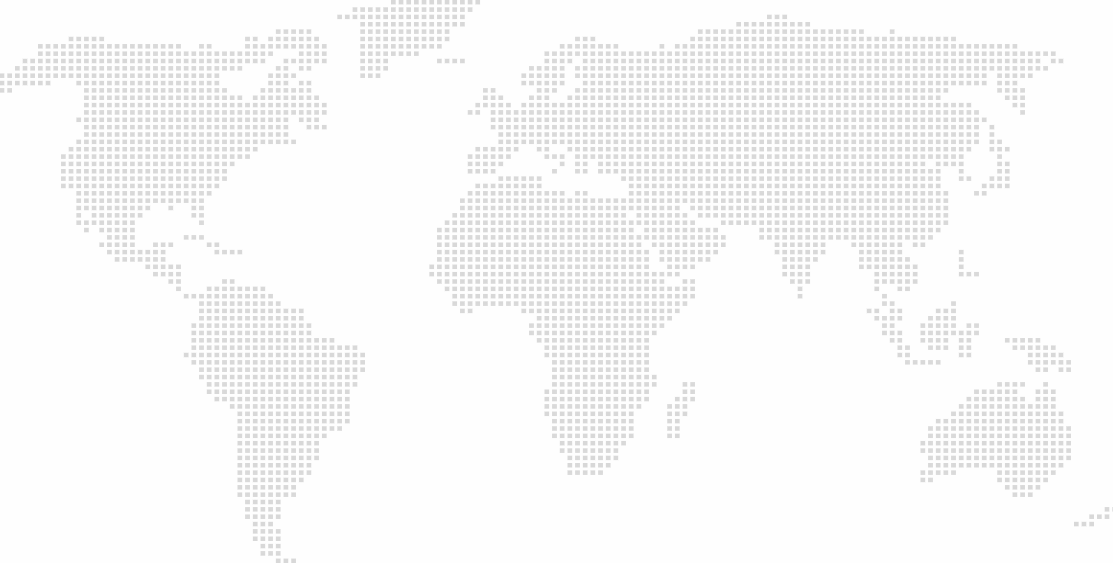 Localidades no mapa